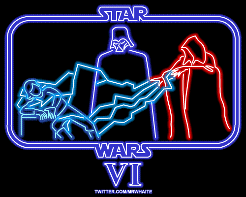 Guerra nas Estrelas - O Retorno de Jedi, por Mr. Whaite